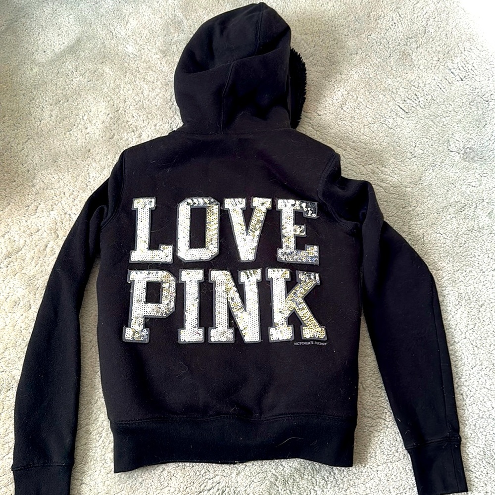 PINK by Victoria Secret Fleece lined hoodie
